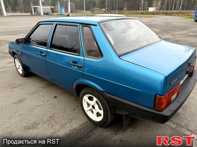 Синий ВАЗ 21099, объемом двигателя 1.5 л и пробегом 200 тыс. км за 1500 $, фото 9 на Automoto.ua