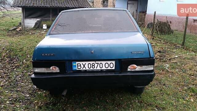 Синий ВАЗ 21099, объемом двигателя 1.5 л и пробегом 300 тыс. км за 377 $, фото 4 на Automoto.ua