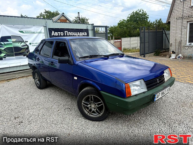 Синий ВАЗ 21099, объемом двигателя 1.5 л и пробегом 200 тыс. км за 1800 $, фото 6 на Automoto.ua