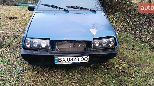 Синий ВАЗ 21099, объемом двигателя 1.5 л и пробегом 300 тыс. км за 420 $, фото 11 на Automoto.ua