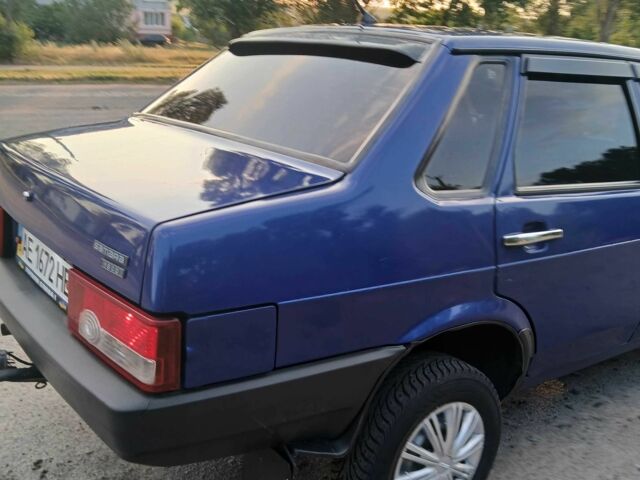 Синий ВАЗ 21099, объемом двигателя 1.5 л и пробегом 100 тыс. км за 2000 $, фото 8 на Automoto.ua
