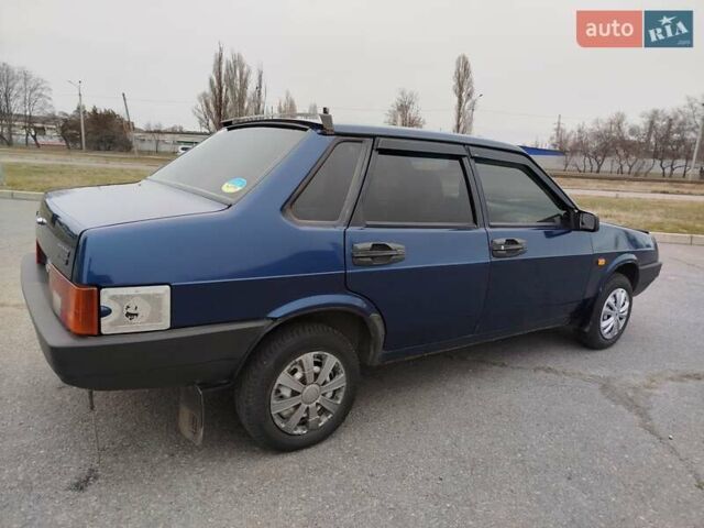 Синій ВАЗ 21099, об'ємом двигуна 1.5 л та пробігом 197 тис. км за 1990 $, фото 4 на Automoto.ua