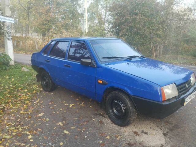 Синий ВАЗ 21099, объемом двигателя 0 л и пробегом 100 тыс. км за 599 $, фото 4 на Automoto.ua