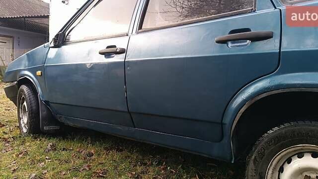 Синий ВАЗ 21099, объемом двигателя 1.5 л и пробегом 300 тыс. км за 366 $, фото 7 на Automoto.ua