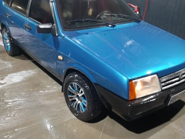 Синій ВАЗ 21099, об'ємом двигуна 1.5 л та пробігом 150 тис. км за 1500 $, фото 8 на Automoto.ua