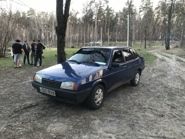 Синій ВАЗ 21099, об'ємом двигуна 0.15 л та пробігом 150 тис. км за 1300 $, фото 6 на Automoto.ua