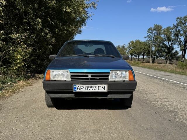 Синий ВАЗ 21099, объемом двигателя 1.5 л и пробегом 250 тыс. км за 1300 $, фото 3 на Automoto.ua