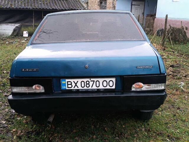 Синий ВАЗ 21099, объемом двигателя 1.5 л и пробегом 300 тыс. км за 420 $, фото 4 на Automoto.ua