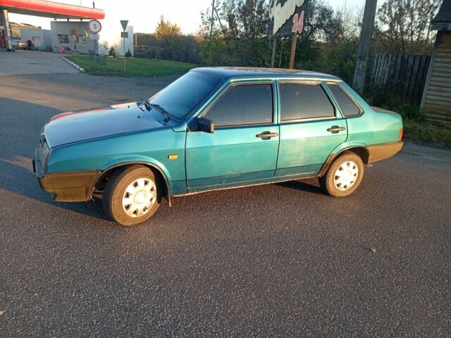 Синий ВАЗ 21099, объемом двигателя 1.5 л и пробегом 65 тыс. км за 950 $, фото 6 на Automoto.ua