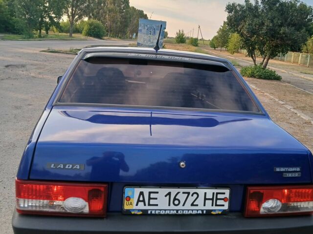 Синий ВАЗ 21099, объемом двигателя 1.5 л и пробегом 100 тыс. км за 2000 $, фото 2 на Automoto.ua