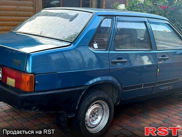 Синий ВАЗ 21099, объемом двигателя 1.5 л и пробегом 100 тыс. км за 1250 $, фото 4 на Automoto.ua