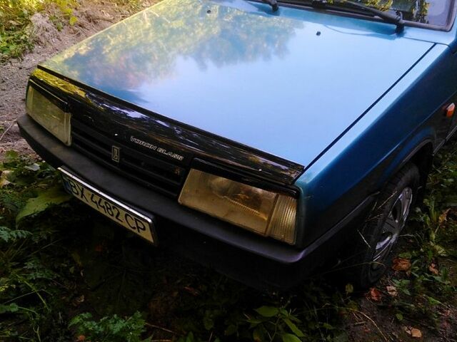 Синий ВАЗ 21099, объемом двигателя 1.5 л и пробегом 0 тыс. км за 1700 $, фото 1 на Automoto.ua