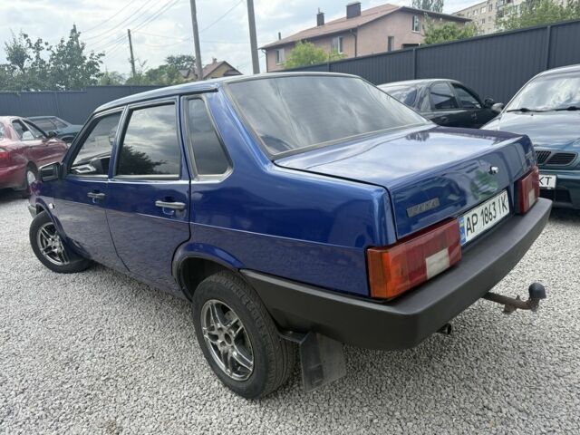 Синий ВАЗ 21099, объемом двигателя 1.5 л и пробегом 200 тыс. км за 1800 $, фото 6 на Automoto.ua