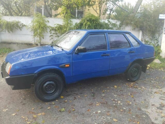 Синий ВАЗ 21099, объемом двигателя 0 л и пробегом 100 тыс. км за 599 $, фото 5 на Automoto.ua
