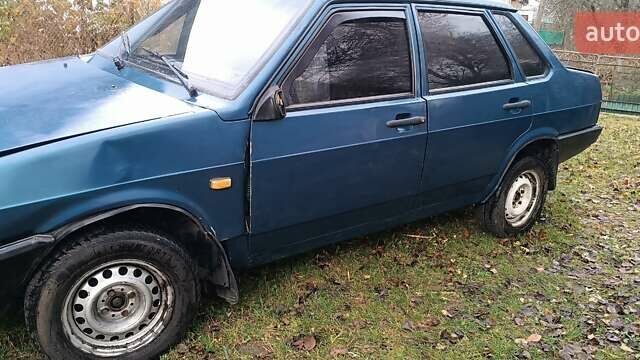 Синий ВАЗ 21099, объемом двигателя 1.5 л и пробегом 300 тыс. км за 420 $, фото 8 на Automoto.ua