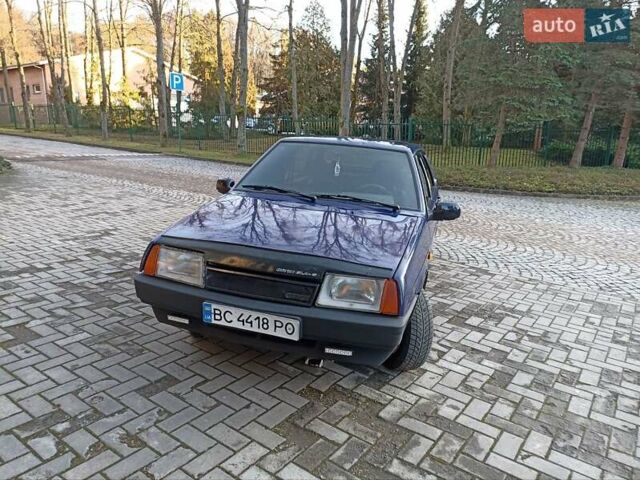 Синий ВАЗ 21099, объемом двигателя 1.5 л и пробегом 173 тыс. км за 1300 $, фото 2 на Automoto.ua