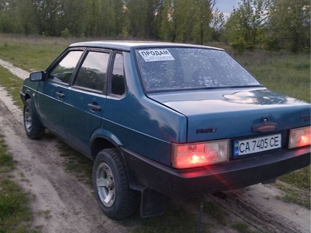 Синий ВАЗ 21099, объемом двигателя 1.5 л и пробегом 60 тыс. км за 1150 $, фото 6 на Automoto.ua
