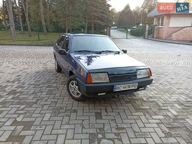 Синий ВАЗ 21099, объемом двигателя 1.5 л и пробегом 173 тыс. км за 1400 $, фото 6 на Automoto.ua