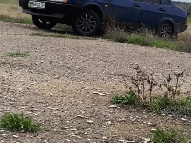 Синий ВАЗ 21099, объемом двигателя 1.6 л и пробегом 3 тыс. км за 1500 $, фото 1 на Automoto.ua