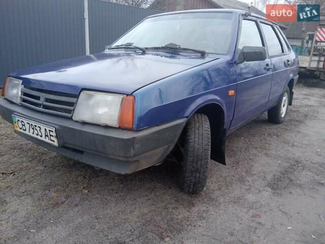 Синий ВАЗ 21099, объемом двигателя 1.5 л и пробегом 200 тыс. км за 1100 $, фото 8 на Automoto.ua