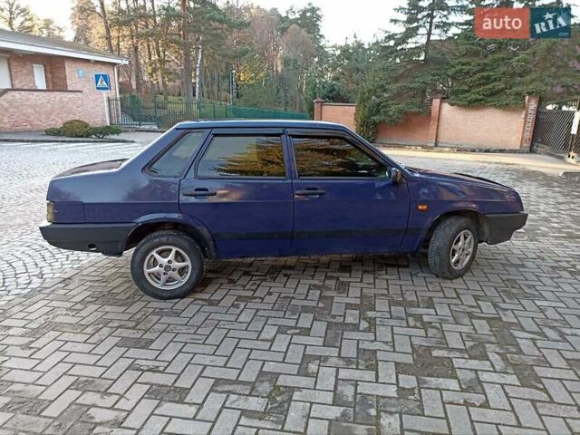 Синий ВАЗ 21099, объемом двигателя 1.5 л и пробегом 173 тыс. км за 1300 $, фото 7 на Automoto.ua