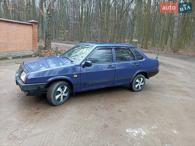 Синій ВАЗ 21099, об'ємом двигуна 1.5 л та пробігом 173 тис. км за 1350 $, фото 2 на Automoto.ua