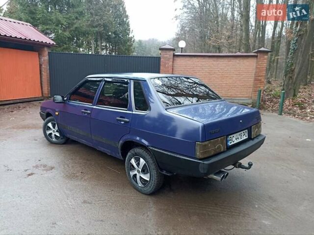 Синій ВАЗ 21099, об'ємом двигуна 1.5 л та пробігом 173 тис. км за 1350 $, фото 15 на Automoto.ua