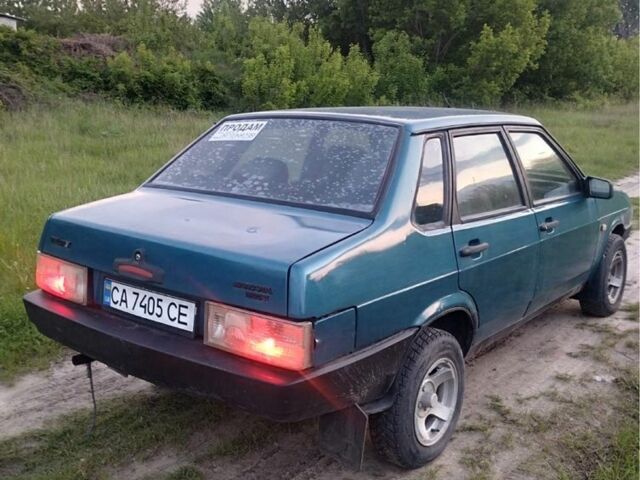 Синий ВАЗ 21099, объемом двигателя 1.5 л и пробегом 60 тыс. км за 1150 $, фото 5 на Automoto.ua