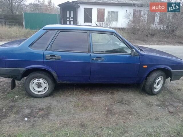 Синий ВАЗ 21099, объемом двигателя 1.5 л и пробегом 200 тыс. км за 1100 $, фото 10 на Automoto.ua