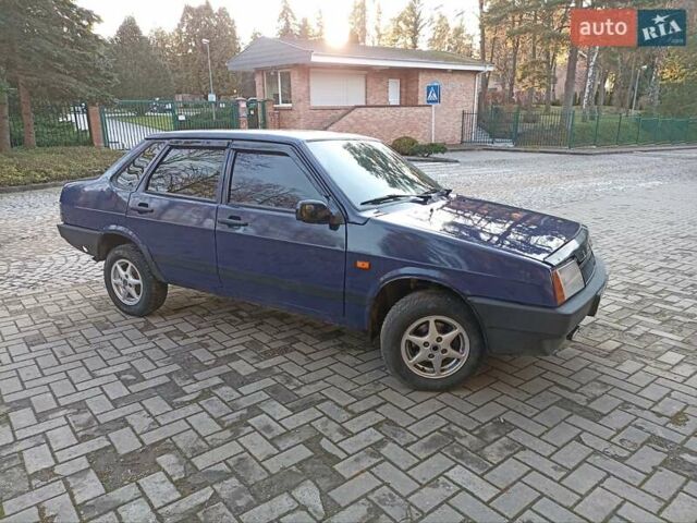 Синий ВАЗ 21099, объемом двигателя 1.5 л и пробегом 173 тыс. км за 1400 $, фото 10 на Automoto.ua