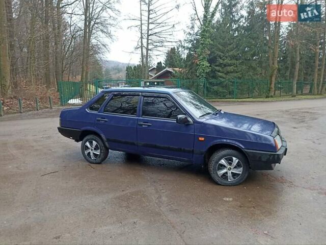 Синій ВАЗ 21099, об'ємом двигуна 1.5 л та пробігом 173 тис. км за 1350 $, фото 6 на Automoto.ua