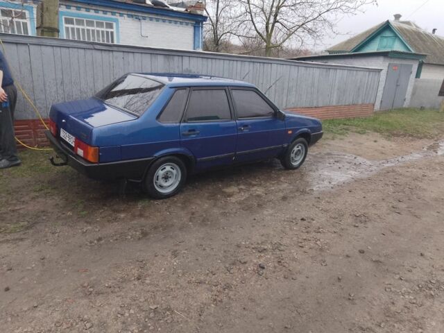 Синий ВАЗ 21099, объемом двигателя 0 л и пробегом 150 тыс. км за 1350 $, фото 1 на Automoto.ua