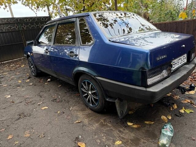 Синий ВАЗ 21099, объемом двигателя 1.6 л и пробегом 3 тыс. км за 1500 $, фото 5 на Automoto.ua