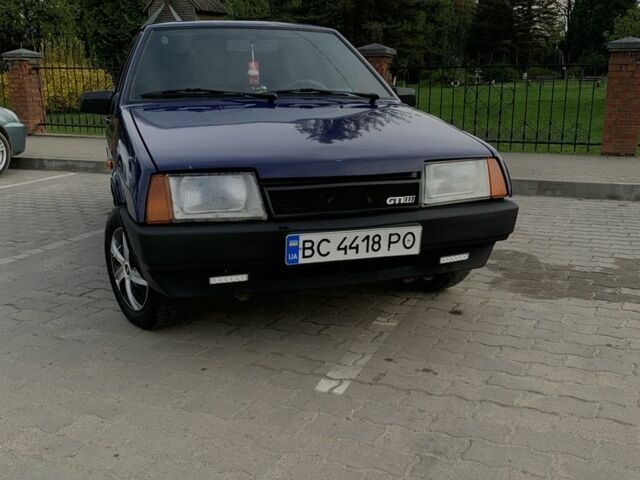 Синий ВАЗ 21099, объемом двигателя 1.5 л и пробегом 163 тыс. км за 1800 $, фото 1 на Automoto.ua