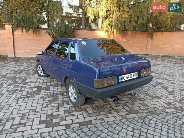 Синий ВАЗ 21099, объемом двигателя 1.5 л и пробегом 173 тыс. км за 1400 $, фото 15 на Automoto.ua