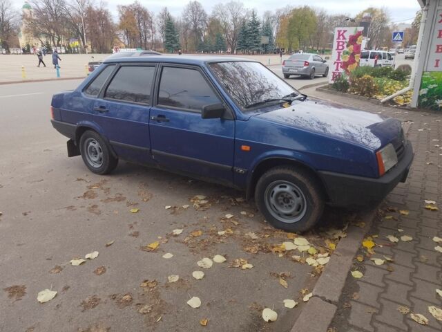 Синий ВАЗ 21099, объемом двигателя 0 л и пробегом 150 тыс. км за 1350 $, фото 2 на Automoto.ua