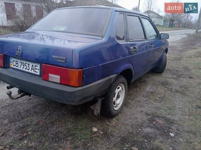 Синий ВАЗ 21099, объемом двигателя 1.5 л и пробегом 200 тыс. км за 1100 $, фото 6 на Automoto.ua