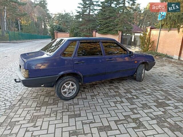 Синий ВАЗ 21099, объемом двигателя 1.5 л и пробегом 173 тыс. км за 1300 $, фото 10 на Automoto.ua