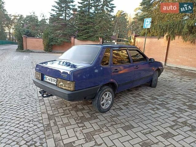 Синий ВАЗ 21099, объемом двигателя 1.5 л и пробегом 173 тыс. км за 1400 $, фото 12 на Automoto.ua