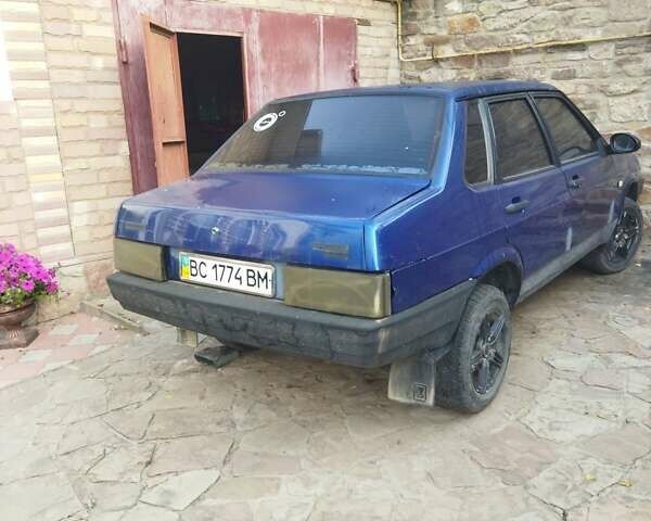 Синий ВАЗ 21099, объемом двигателя 0 л и пробегом 230 тыс. км за 700 $, фото 1 на Automoto.ua