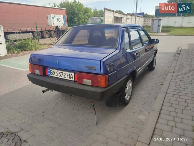 Синий ВАЗ 21099, объемом двигателя 1.5 л и пробегом 200 тыс. км за 1364 $, фото 4 на Automoto.ua