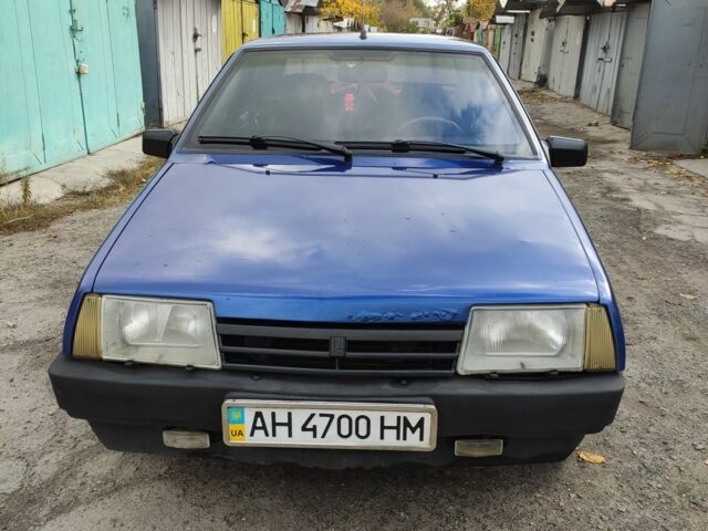 ВАЗ 21099 2002 в Днепре (Днепропетровске) на Automoto.ua Синий ВАЗ 21099, объемом двигателя 1.5 л и пробегом 300 тыс. км за 850 $, фото 1 на Automoto.ua