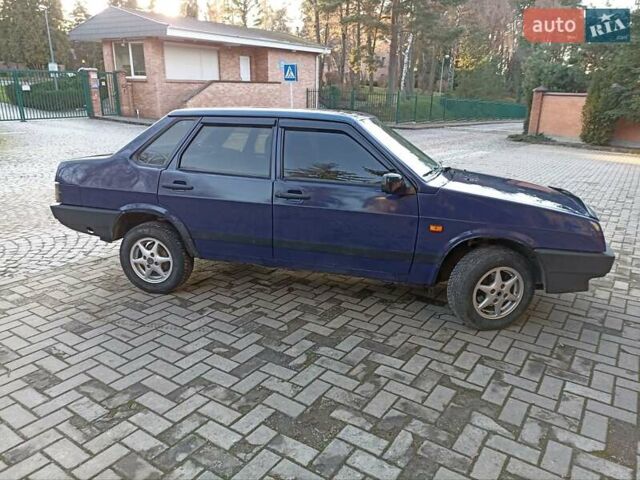 Синий ВАЗ 21099, объемом двигателя 1.5 л и пробегом 173 тыс. км за 1400 $, фото 9 на Automoto.ua