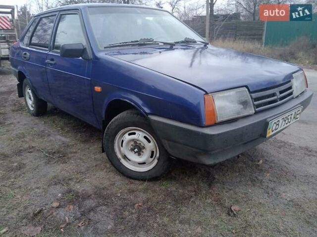 Синий ВАЗ 21099, объемом двигателя 1.5 л и пробегом 200 тыс. км за 1100 $, фото 11 на Automoto.ua