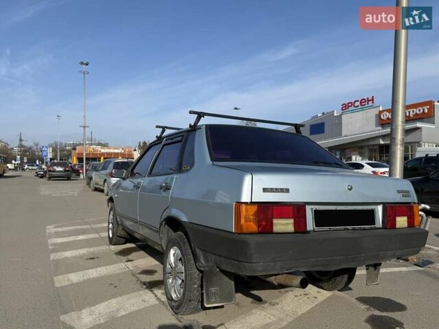 Синий ВАЗ 21099, объемом двигателя 1.5 л и пробегом 79 тыс. км за 2000 $, фото 5 на Automoto.ua