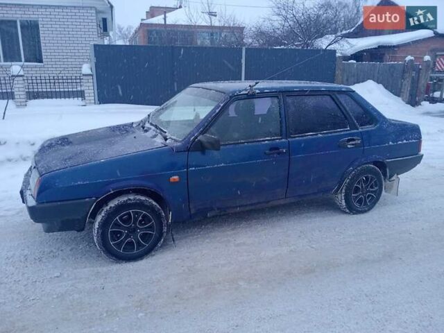 Синій ВАЗ 21099, об'ємом двигуна 1.5 л та пробігом 100 тис. км за 1300 $, фото 3 на Automoto.ua
