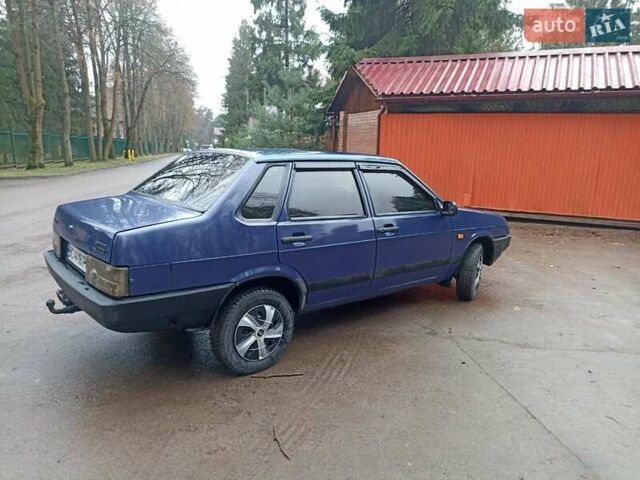 Синий ВАЗ 21099, объемом двигателя 1.5 л и пробегом 173 тыс. км за 1300 $, фото 12 на Automoto.ua