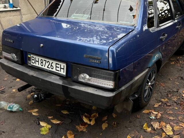 Синий ВАЗ 21099, объемом двигателя 1.6 л и пробегом 3 тыс. км за 1500 $, фото 4 на Automoto.ua