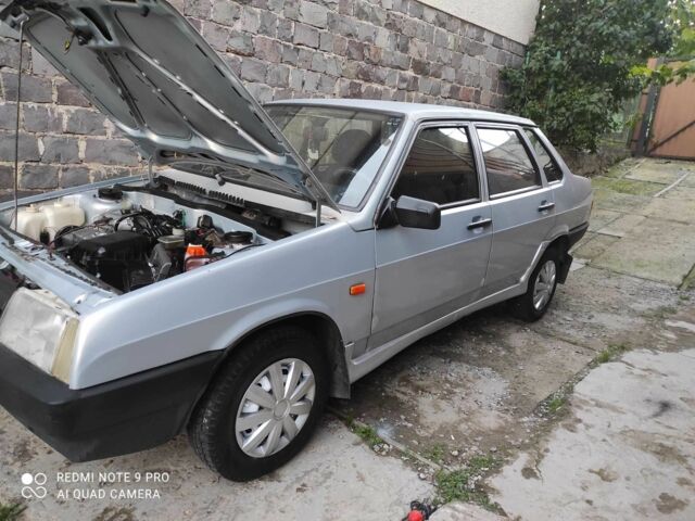 Синий ВАЗ 21099, объемом двигателя 1.5 л и пробегом 2 тыс. км за 850 $, фото 1 на Automoto.ua
