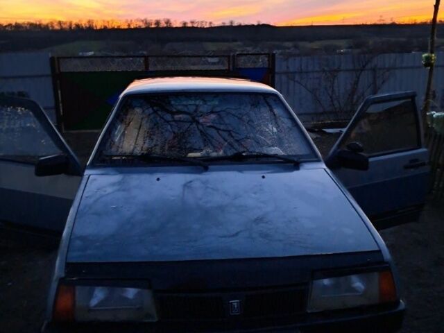 Синий ВАЗ 21099, объемом двигателя 0 л и пробегом 55 тыс. км за 1209 $, фото 2 на Automoto.ua